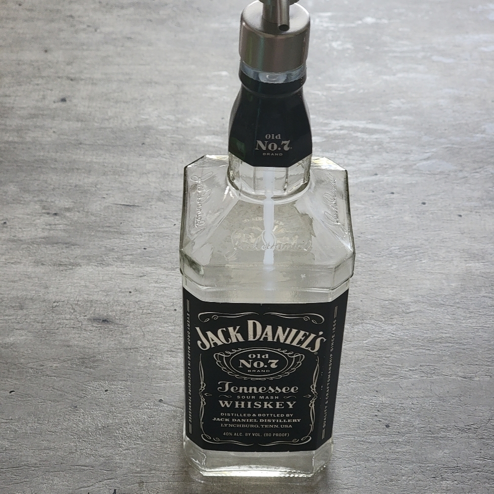 Jack Daniel's soap dispenser